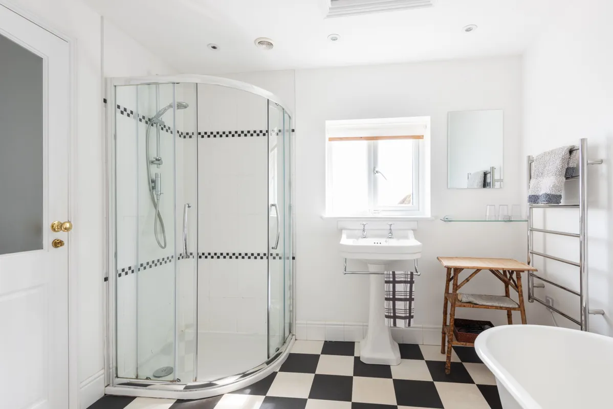 The family bathroom on the first floor