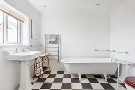 Another view of the family bathroom