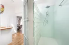 The ground floor shower in the utility room