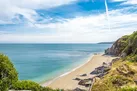The beach below The White House