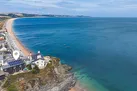 Another shot of the glorious clifftop location of The White House