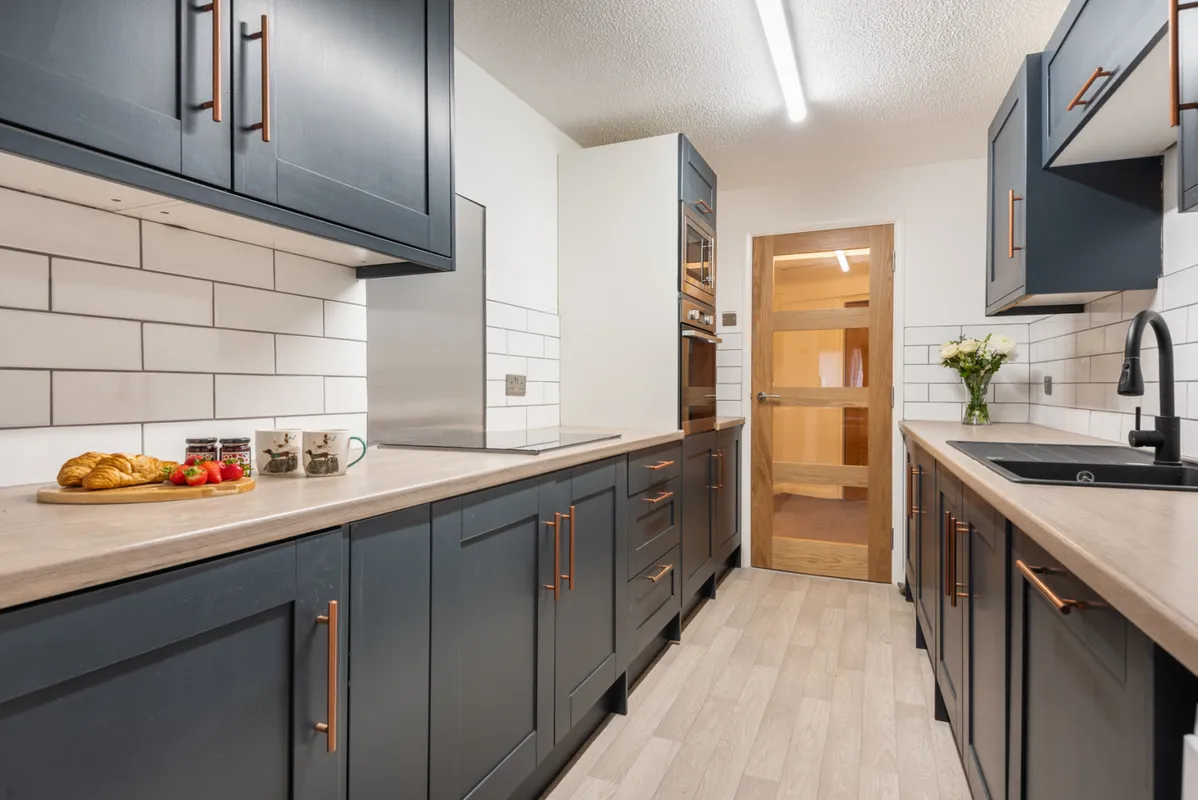 Modern fitted kitchen