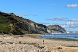 Charmouth Beach is just steps away and a paradise for fossil hunters
