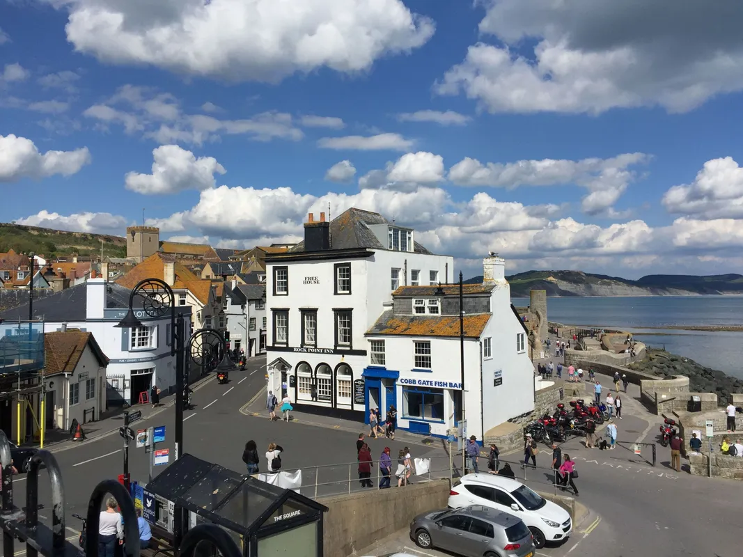 Lyme Regis offers a good choice of independent shops and eateries