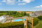 The beautiful private pool