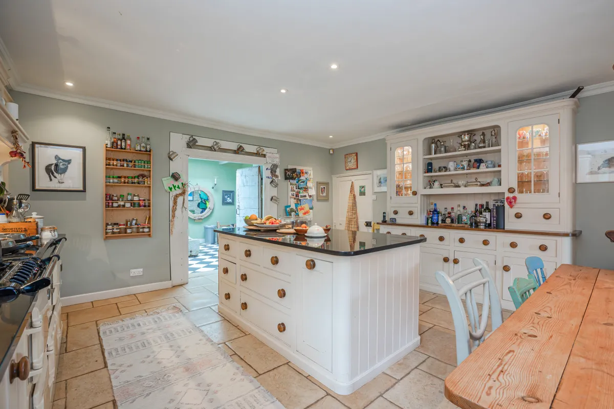 Another view of the kitchen