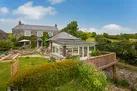 Another view of the front of Dunstone Farmhouse and The Apple Store