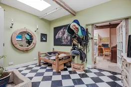 The utility room