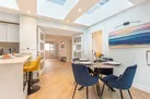 The kitchen dining space-perfect for a smaller more intimate dining experience.