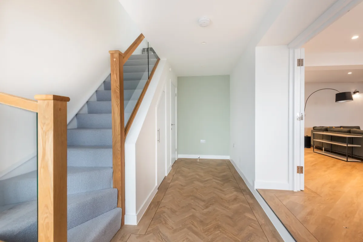 The ground floor entrance hall