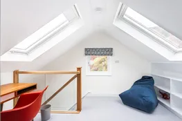 Desk space, or curl up with a good book on the second floor hall.