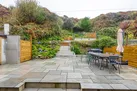 The large terrace with ample al fresco dining space.