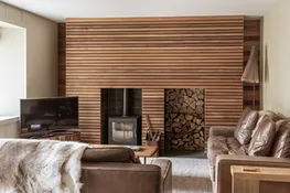 The sitting room space in the open plan living area
