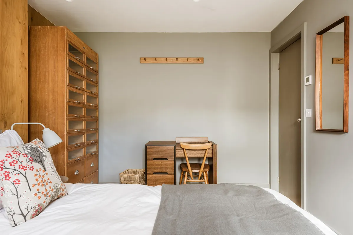Bedroom 2 with a king size bed