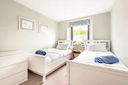 The twin bedroom