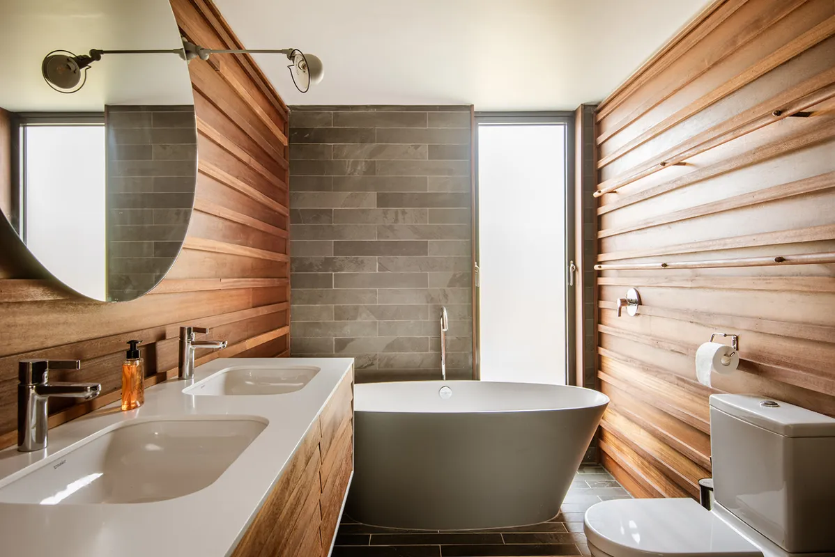The family bathroom
