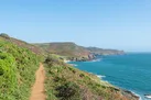 Huccombe is a fab spot to explore the South West Coast Path! What could be better at the end of coastal stomp than pizza from the pizza oven and a soak in the hot tub!