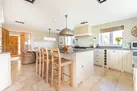 Spacious kitchen diner a real hub in this home from home near Beesands