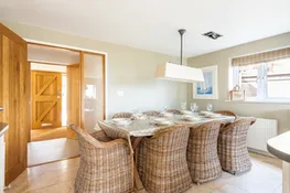 Spacious dining-the perfect holiday home for special occasions or Christmas with friends and family