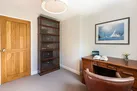 The study- great if you need to work from home or want some peace to curl up with a good book