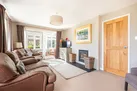 Another view of the lounge with log burner for cosy idyllic winter retreats.
