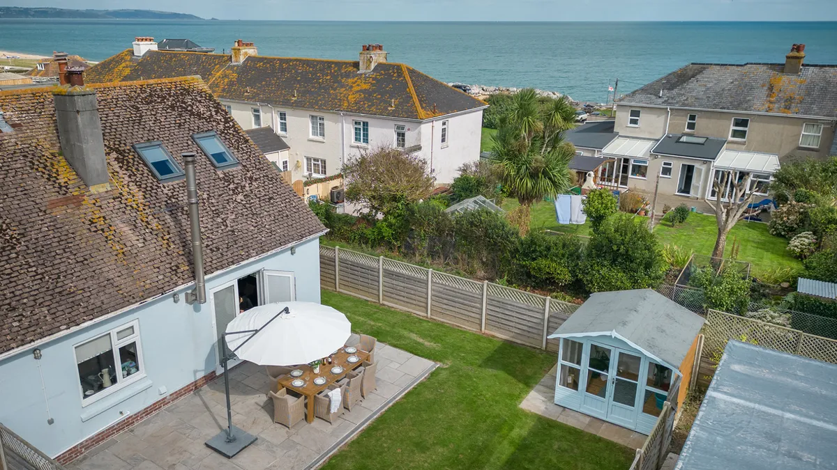 Another shot of Middlecombe showing how close it is to the sea.
