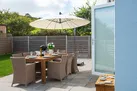 The lovely terrace