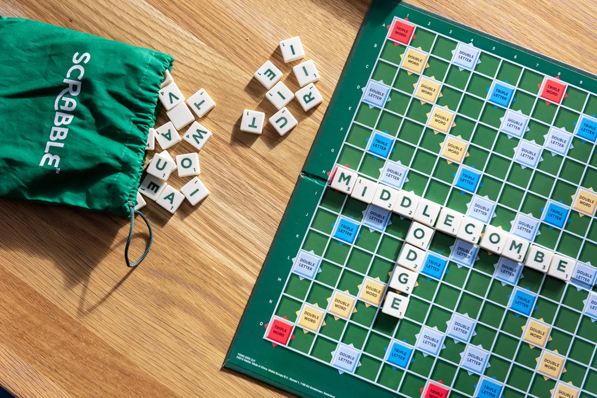 Middlecombe Lodge, perfect for relaxing evening games in front of the log burner