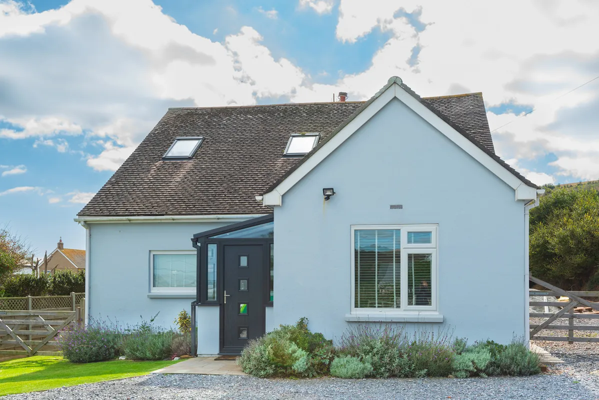 Well proportioned home by the sea