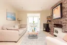The open plan living space