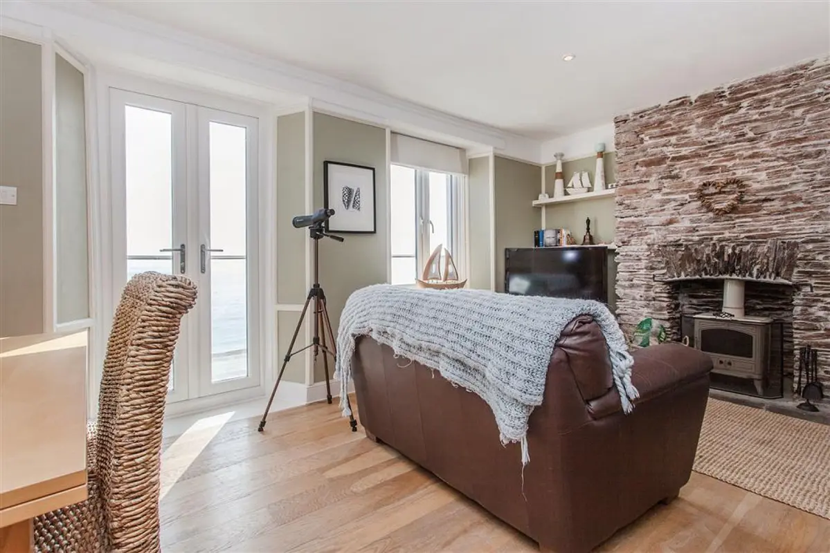 There are lovely sea views from Upper Reeds.