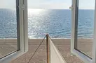 Spectacular views from the master bedroom on the top floor