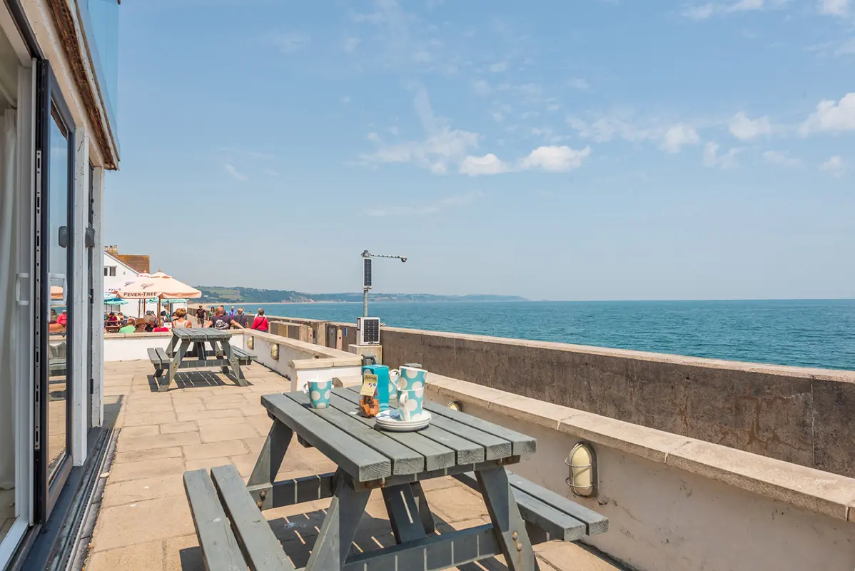 Perfect for relaxing and admiring the sea view